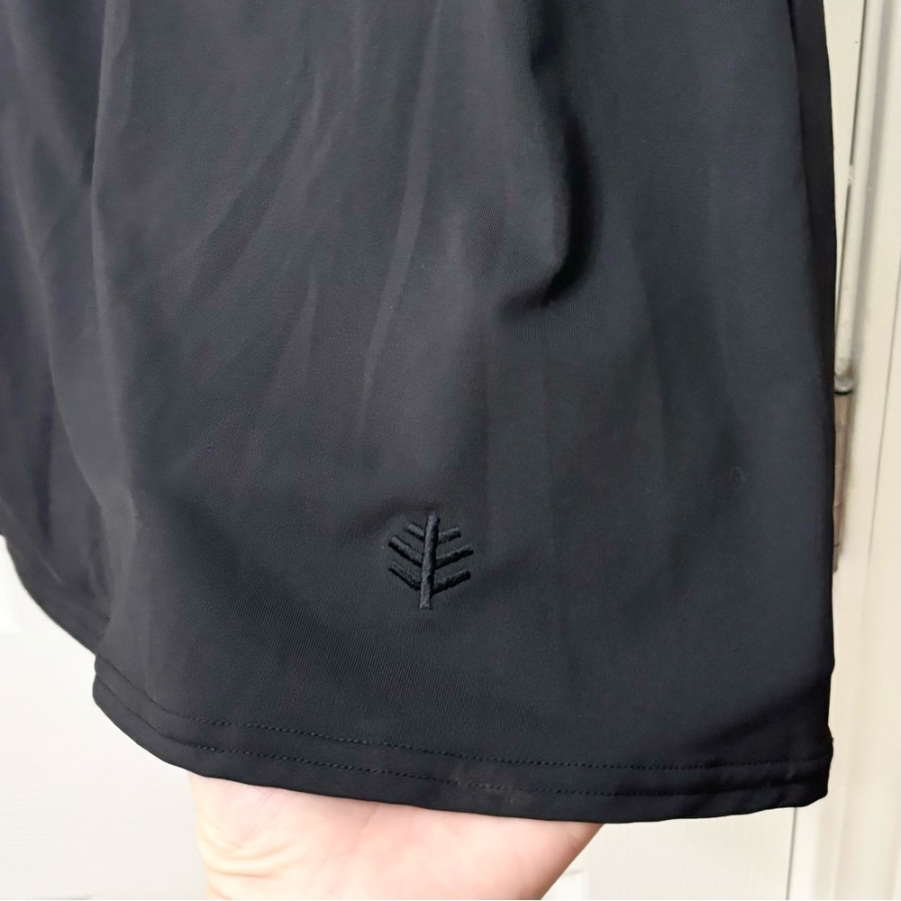 Coolibar SPF 50+ Solid Black Mini Skirt Women’s Size Small - Picture 5 of 7